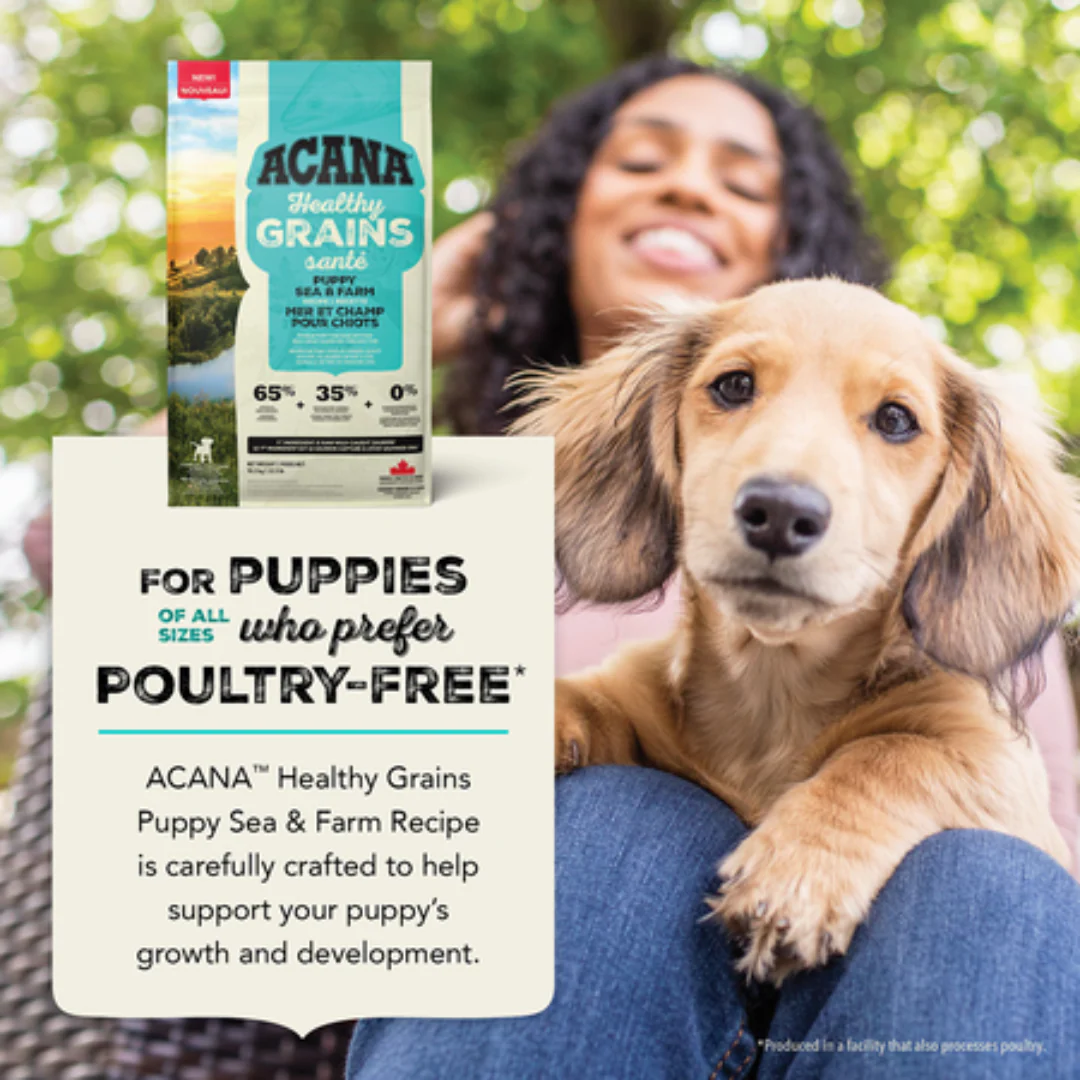 Acana Healthy Grains Sea & Farm Puppy Recipe - Image 4