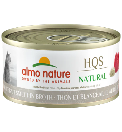 Almo Nature Tuna Whitebait Smelt in Broth - 70g