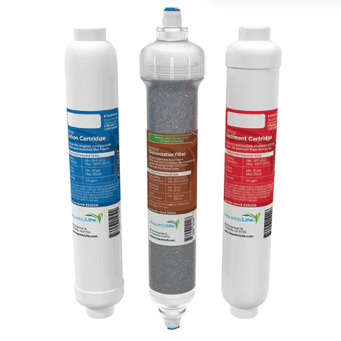Aquatic Life RO Buddie Combo Pack Sediment/Carbon/Mixed Resin