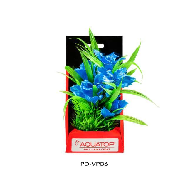Aquatop Vibrant Plastic Plants - Garden
