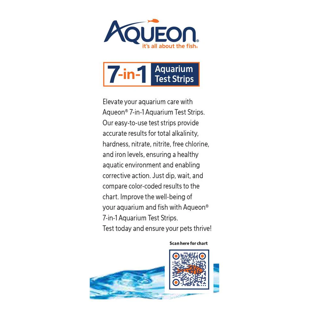 Aqueon 7-in-1 Aquarium Test Strips - Image 3