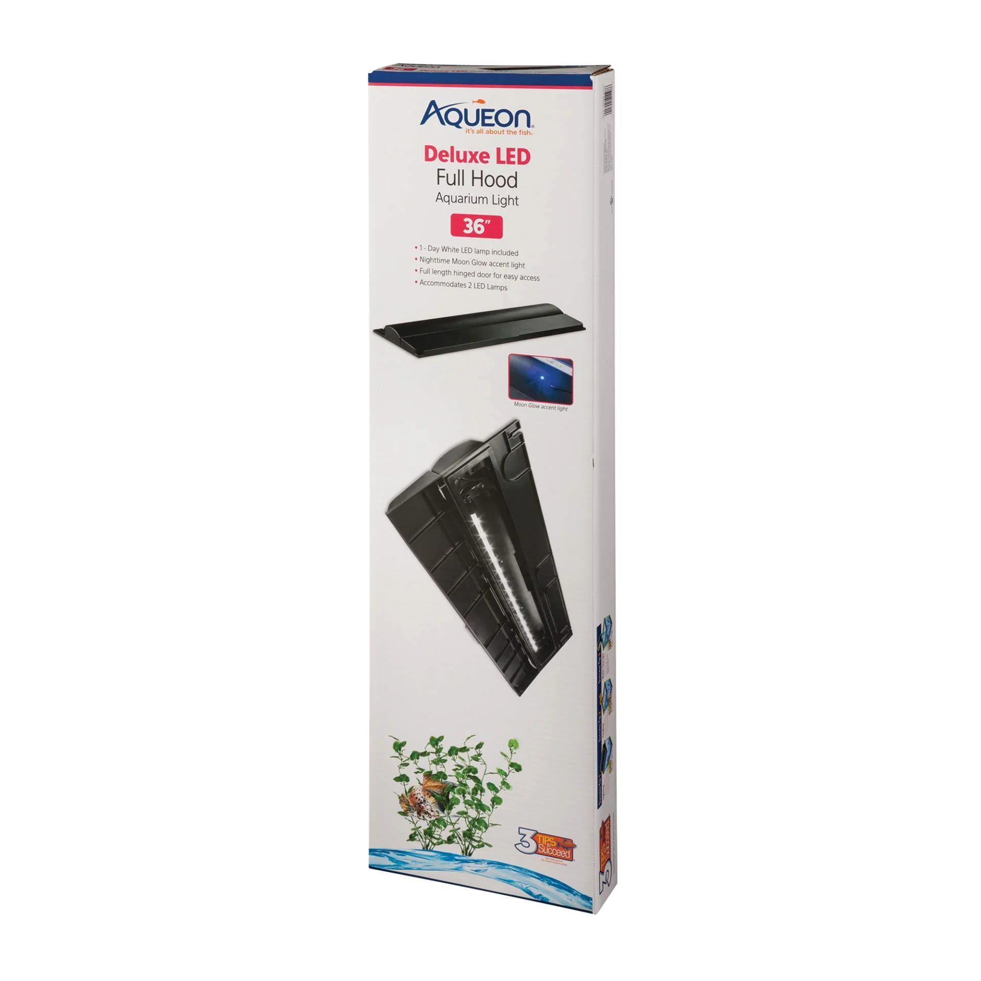 Aqueon Deluxe LED Full Hood - Black - Image 5