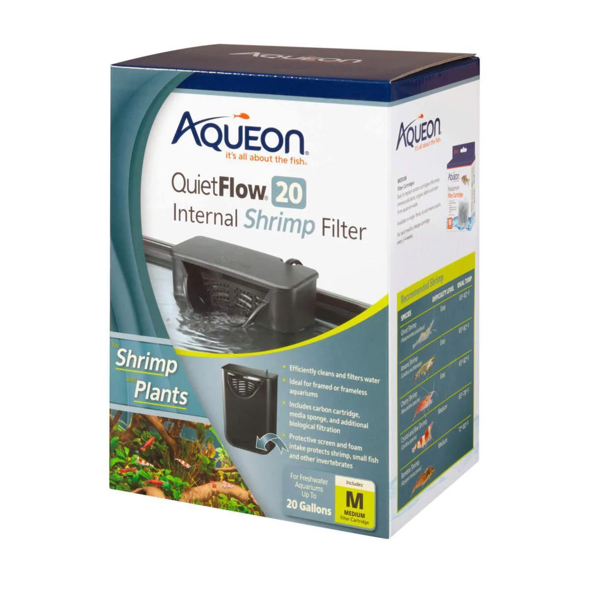 Aqueon QuietFlow Shrimp Filter - Image 3