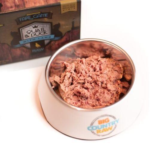 Big Country Raw Fare Game Duck & Quail with Lamb - 2lb - Image 3