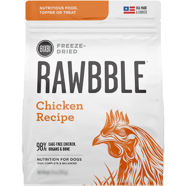 Bixbi Rawbble Freeze Dried Food Chicken Recipe - 737g