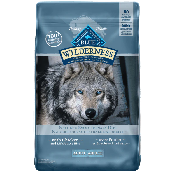 Blue Wilderness Chicken Dog Food - 10.8 kg