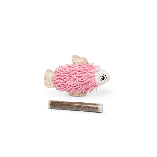 Budz Fish Cat Toy with Catnip Pocket - Available in 4 Colours - Image 3