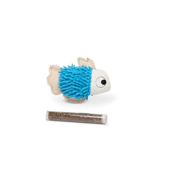 Budz Fish Cat Toy with Catnip Pocket - Available in 4 Colours - Image 4