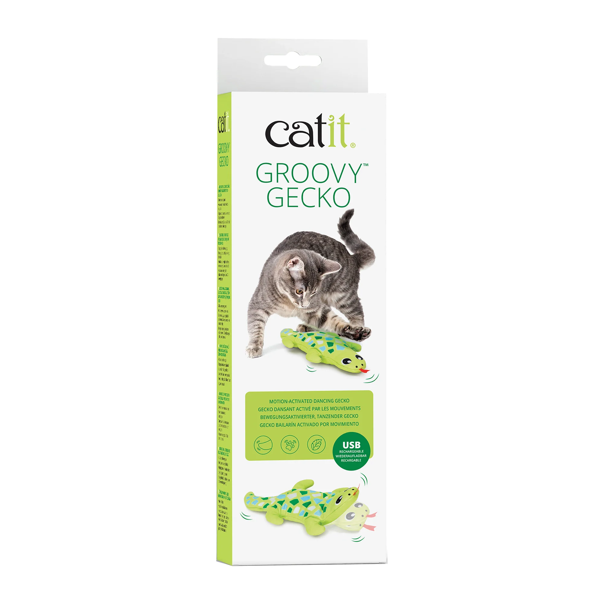 Catit Groovy Gecko Green