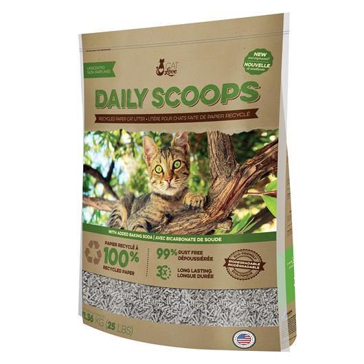 Cat Love Daily Scoop Recycled Litter - Image 2