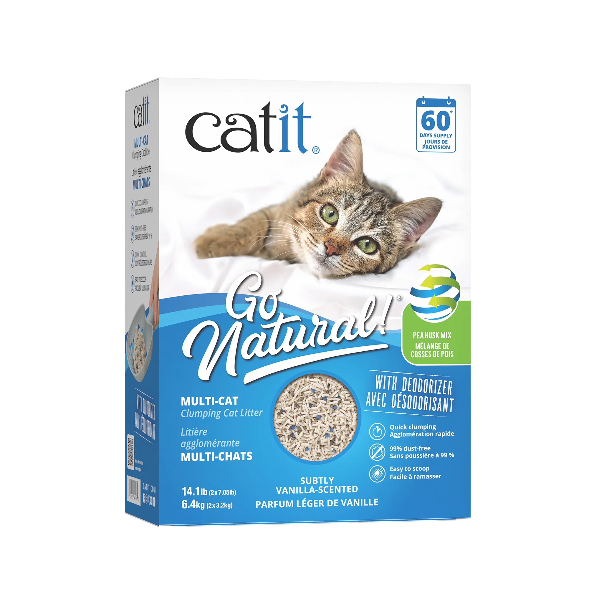 Catit Pea Husk Litter - Multi-Cat