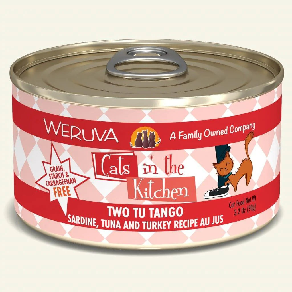 Weruva Cats in the Kitchen Two Tu Tango Sardine, Tuna & Turkey - 170 g