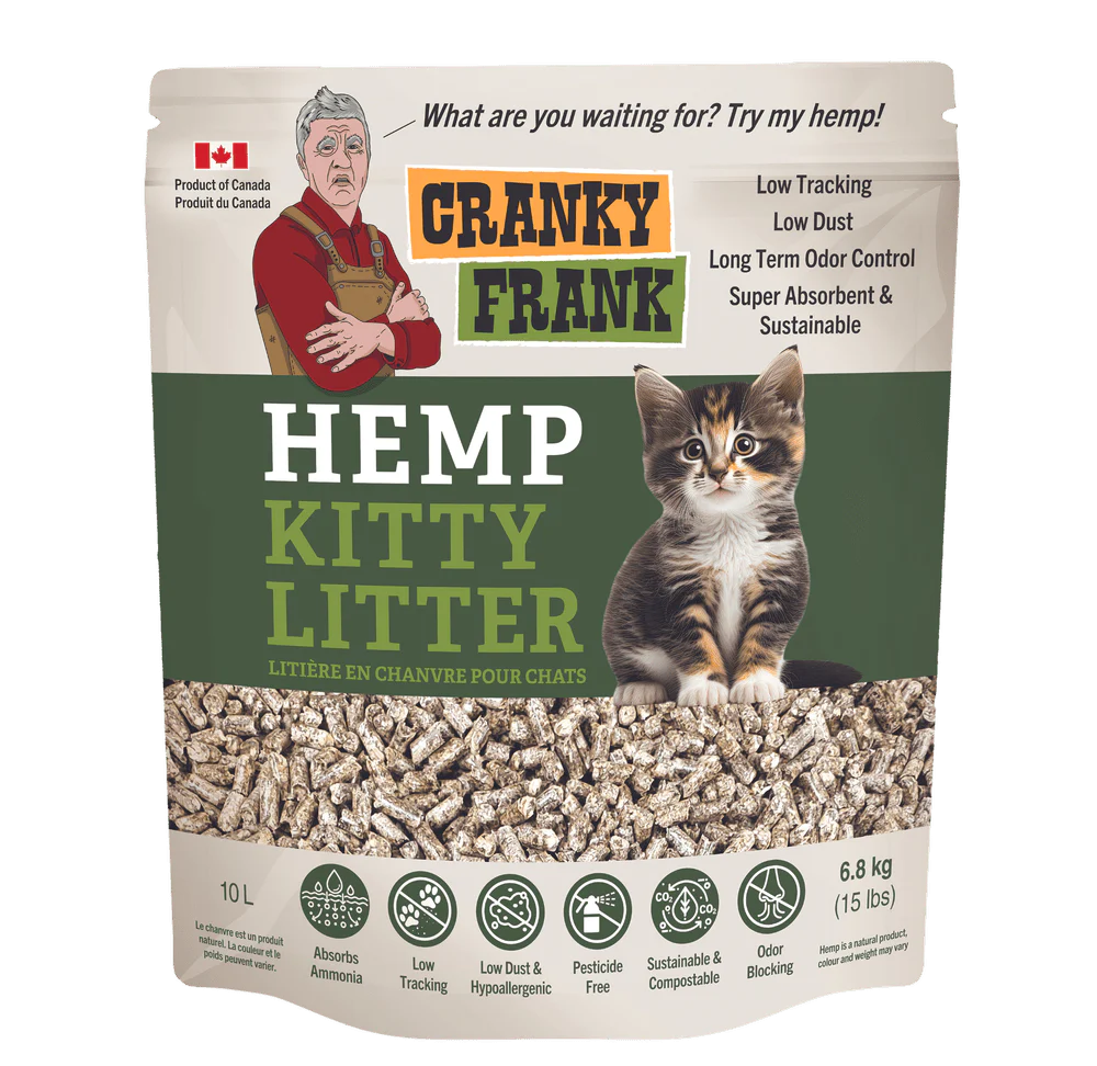Cranky Frank Hemp Kitty Litter