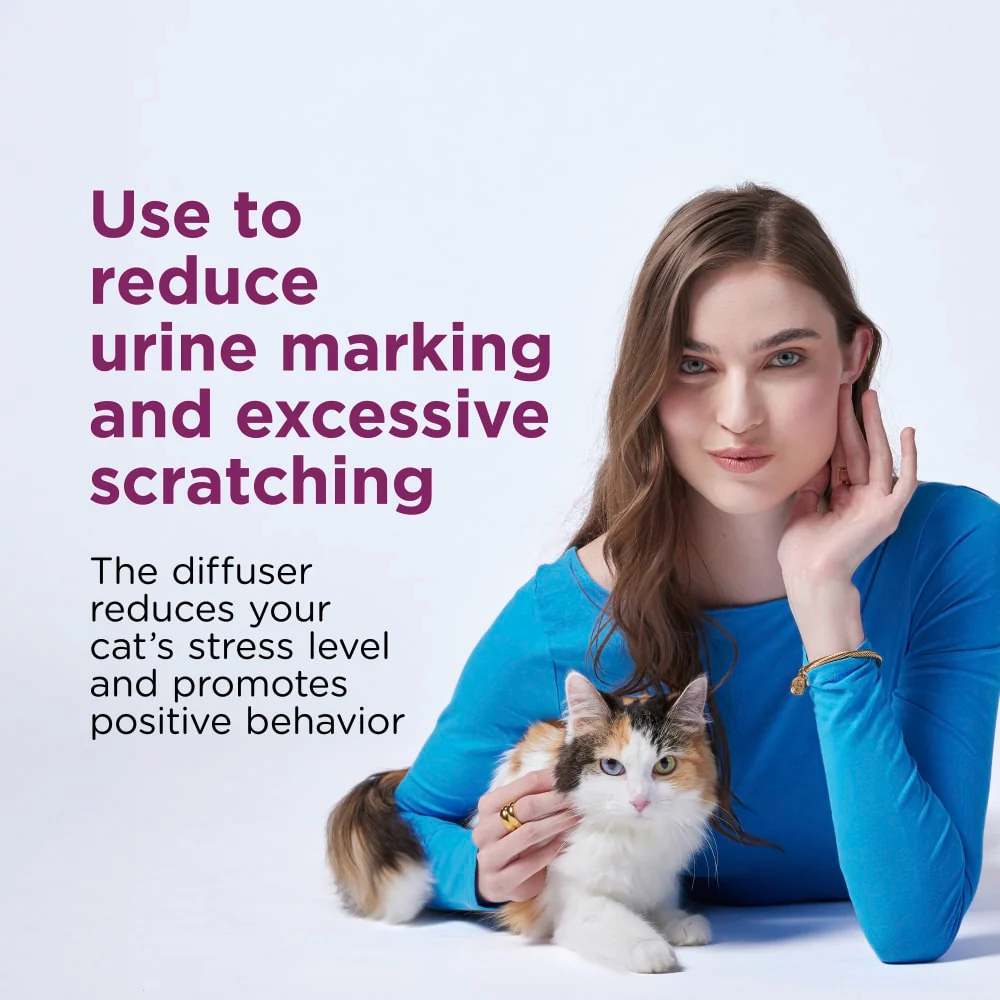 Comfort Zone Cat Calming Diffuser Kit 1-Pack - Image 2