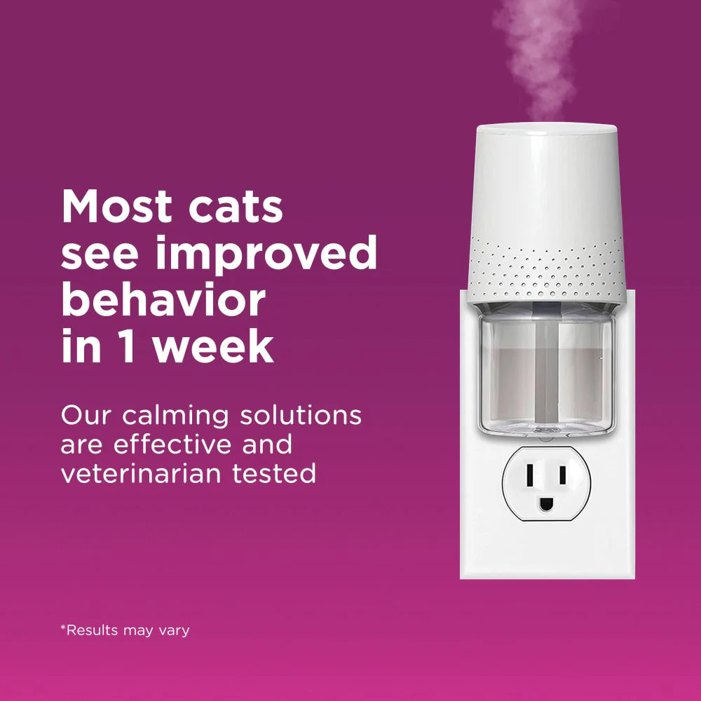Comfort Zone Cat Calming Diffuser Kit 1-Pack - Image 4