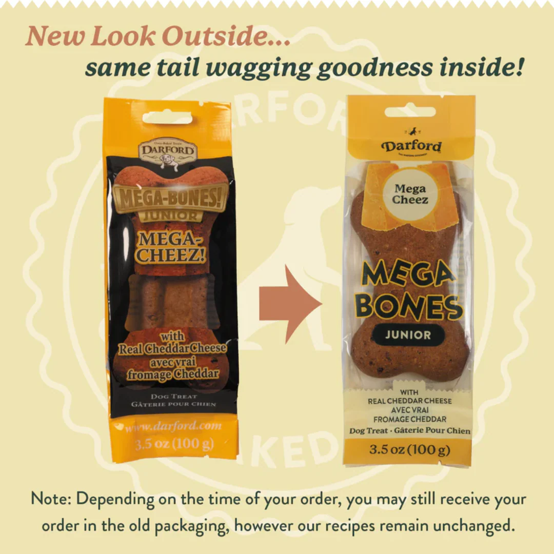 Darford Mega Bones Junior Cheez Dog Treat 100g - Image 3