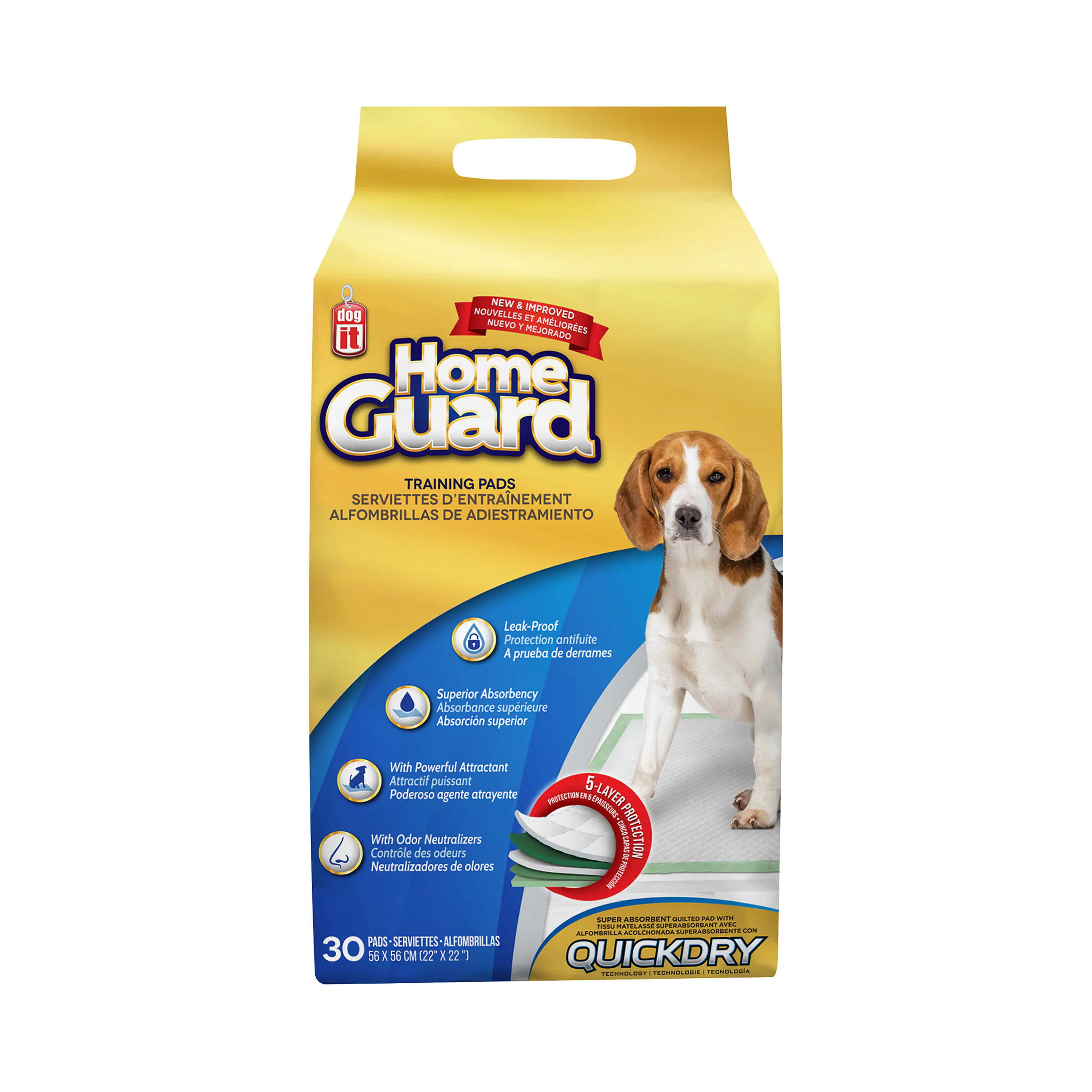 Dogit Home Guard Training Pads 22" x 22" (56 cm x 56 cm)