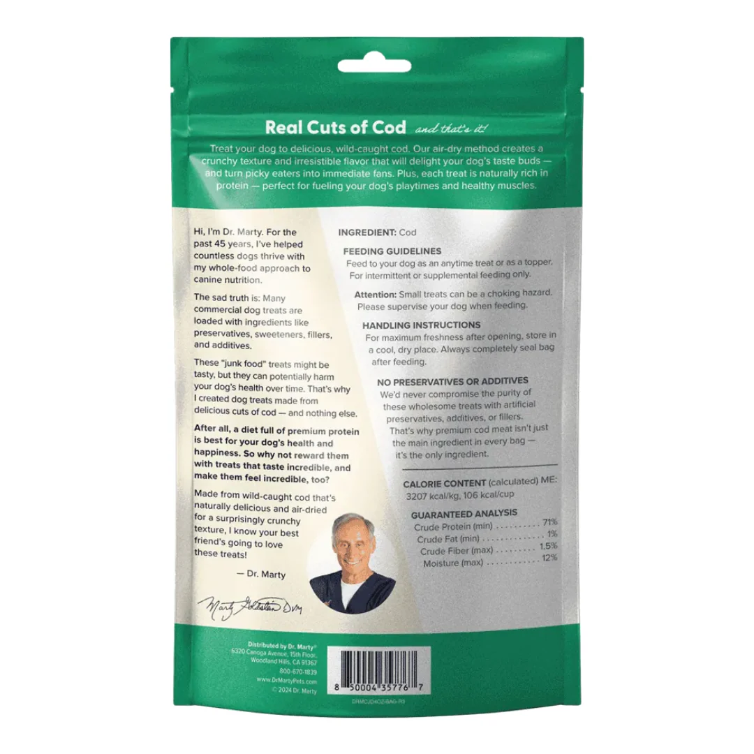 Dr. Marty Cod Cracklers Dog Treats 113g - Image 2