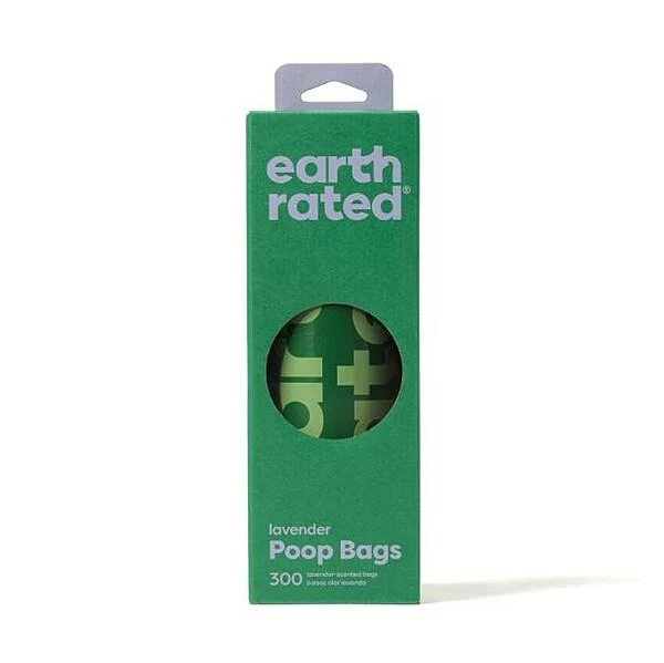 Earth Rated Scented Refill Bags Lavender | 1 Roll 300 Bags