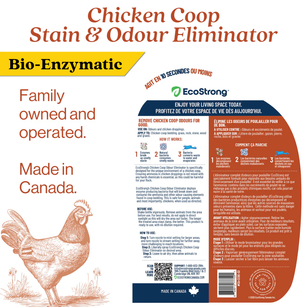 EcoStrong Odor Sprayer for Chicken Coop 32oz - Image 4