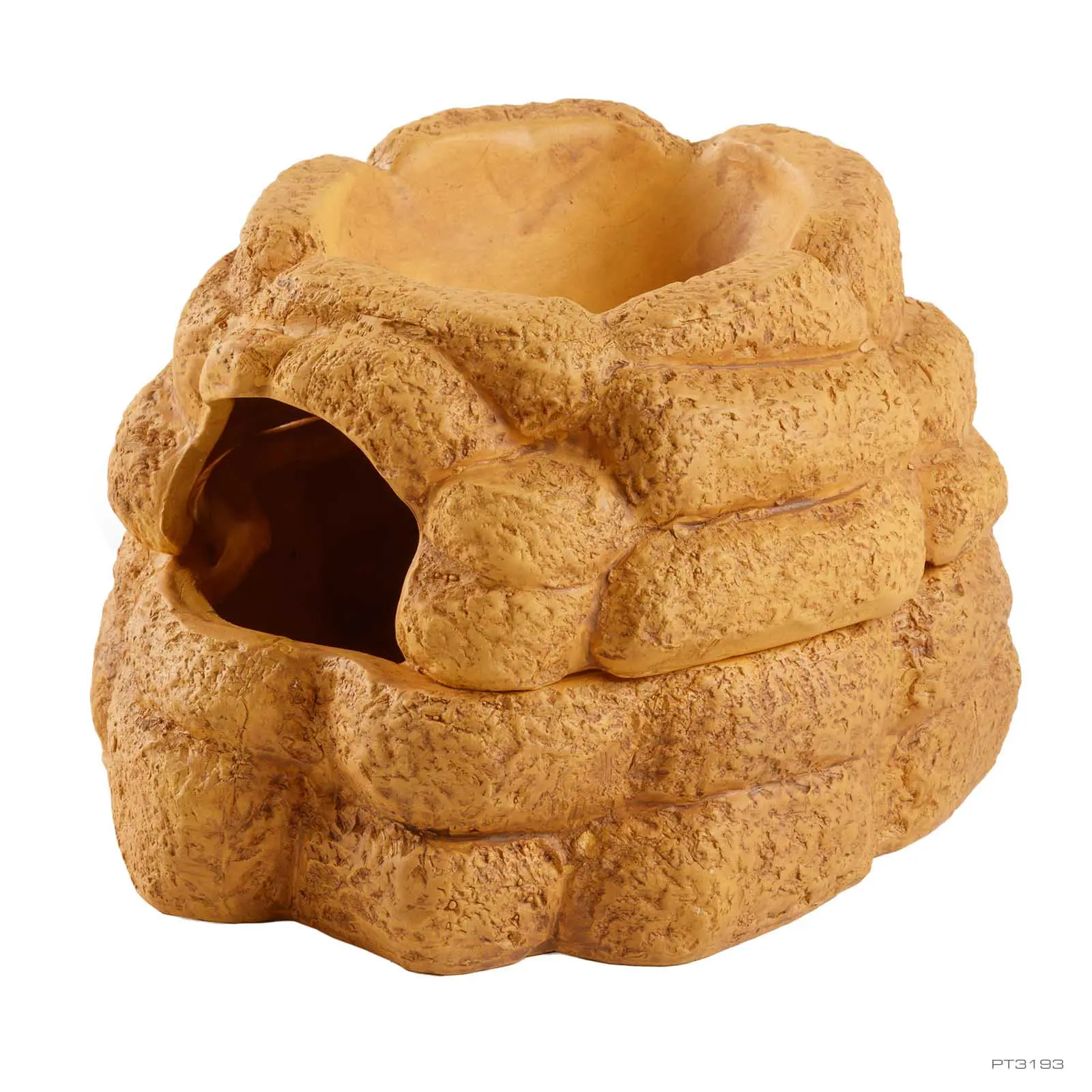 Exo Terra Big Rock Ceramic Cave with Lid - Medium