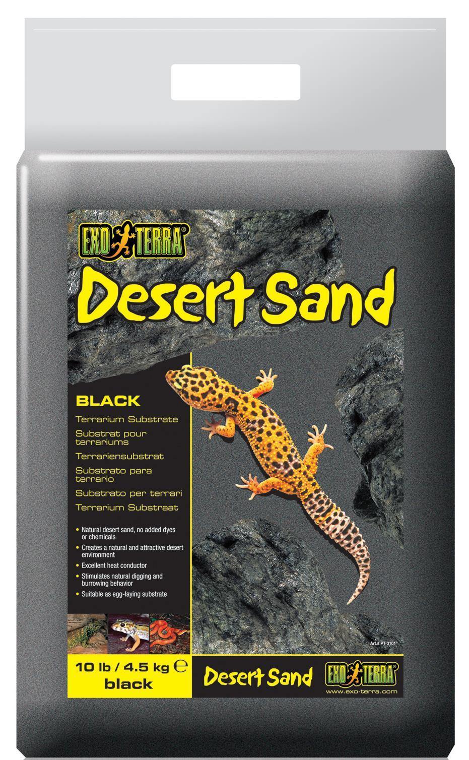 Exo Terra Desert Sand - Black 4.5kg