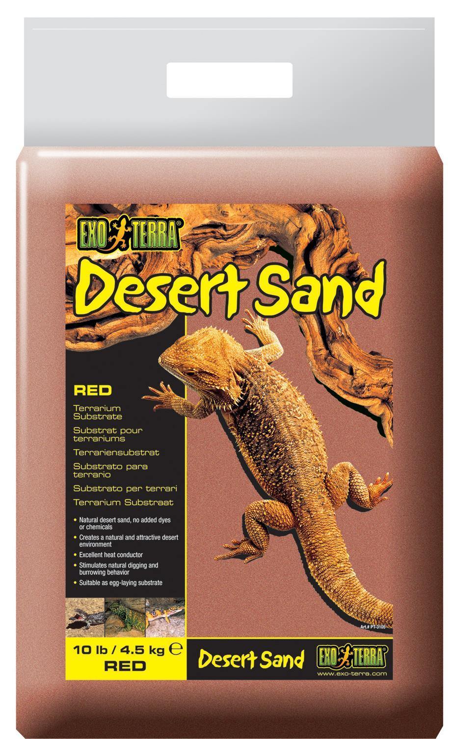 Exo Terra Desert Sand - Red 4.5kg