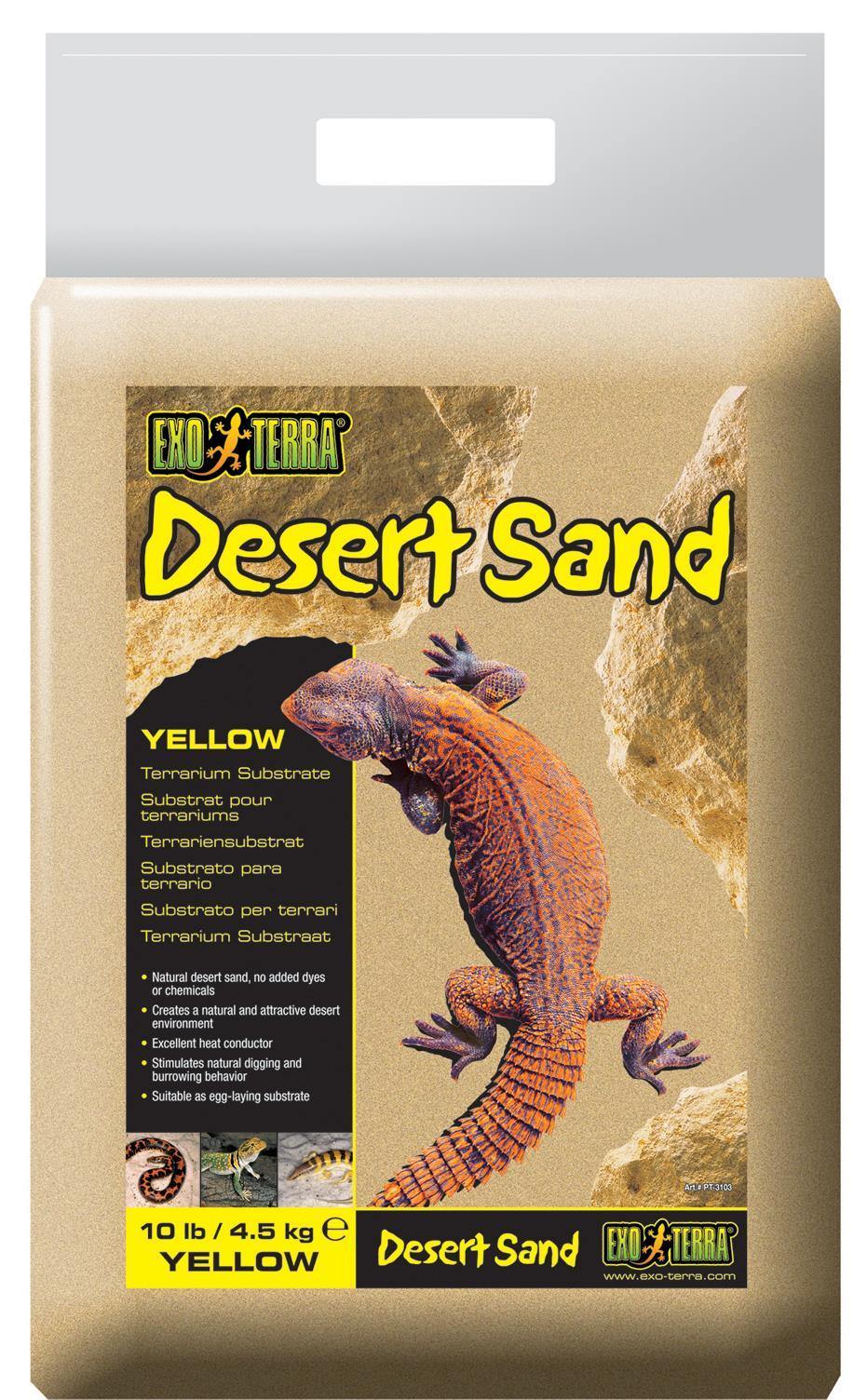 Exo Terra Desert Sand - Yellow 4.5kg