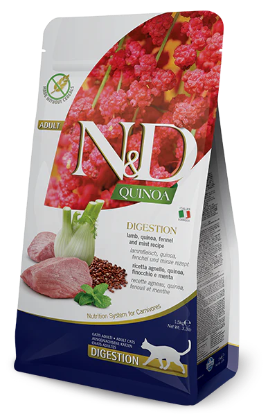 Farmina N&D Digestion Cat Food - Limited Ingredient Diet - Lamb