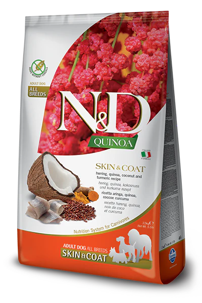 Farmina N&D Skin & Coat Dog Food - Herring & Coconut