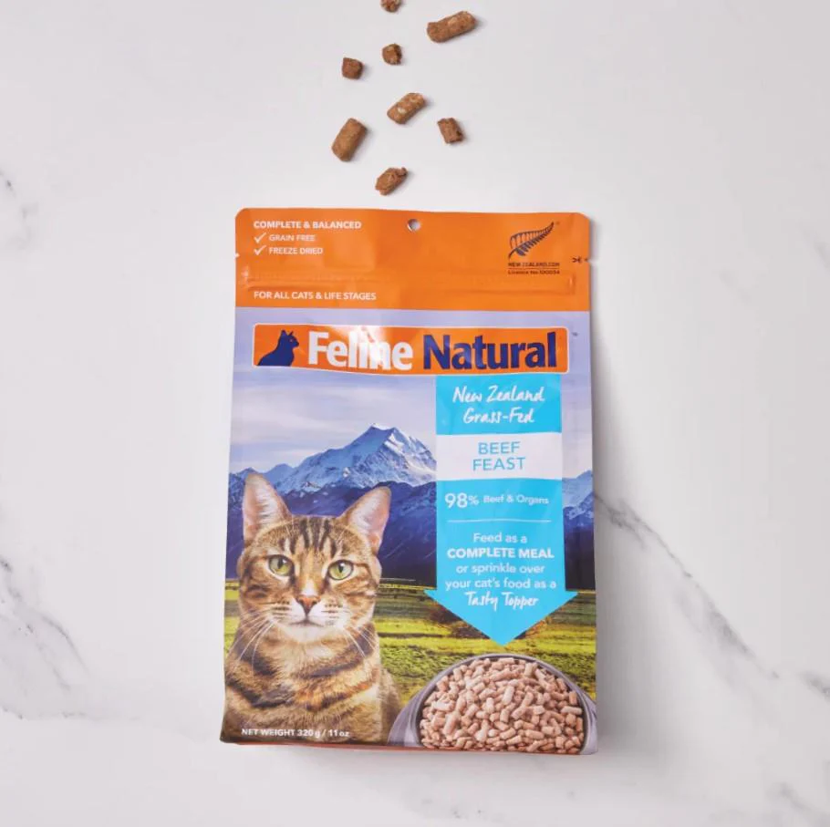 Feline Natural Beef Feast Freeze-Dried Cat Food - Image 3
