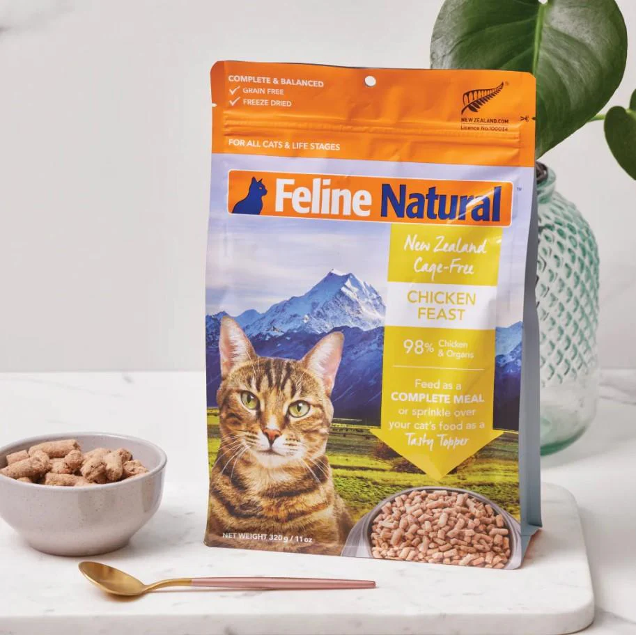 Feline Natural Chicken Feast Freeze-Dried Cat Food - Image 3
