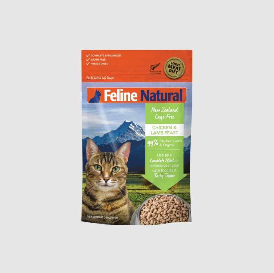 Feline Natural Chicken & Lamb Feast Freeze-Dried Cat Food - Image 3