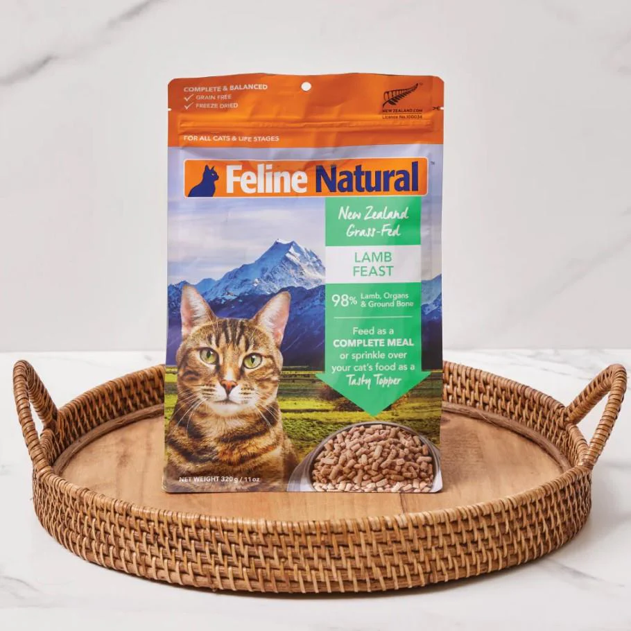 Feline Natural Lamb Feast Freeze-Dried Cat Food - Image 3