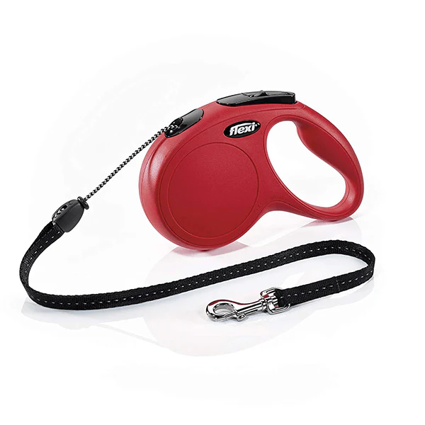 Flexi Classic Red Retractable Leash - Cord - Image 2