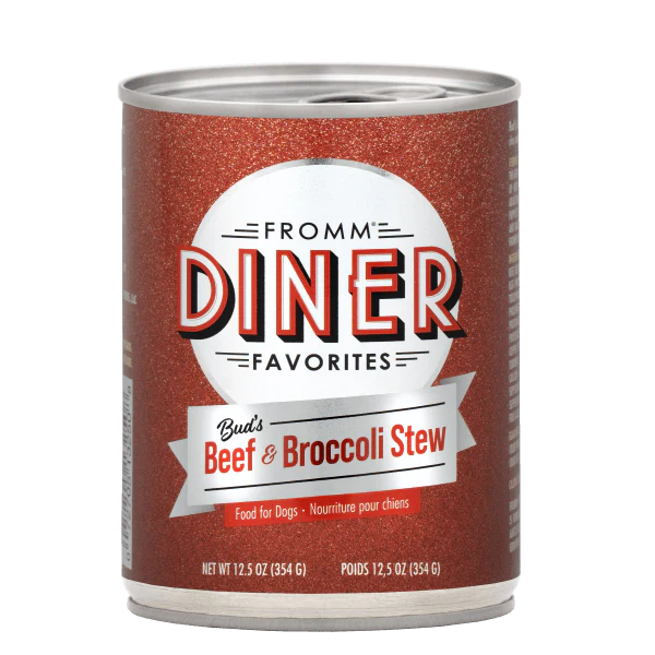 Fromm Diner Bud's Beef & Broccoli Stew for Dogs 354g