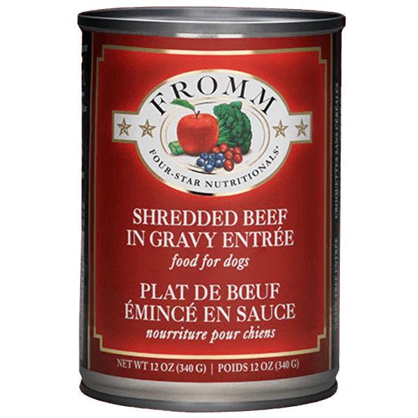 Fromm Shredded Beef in Gravy Dog Food - 340 g