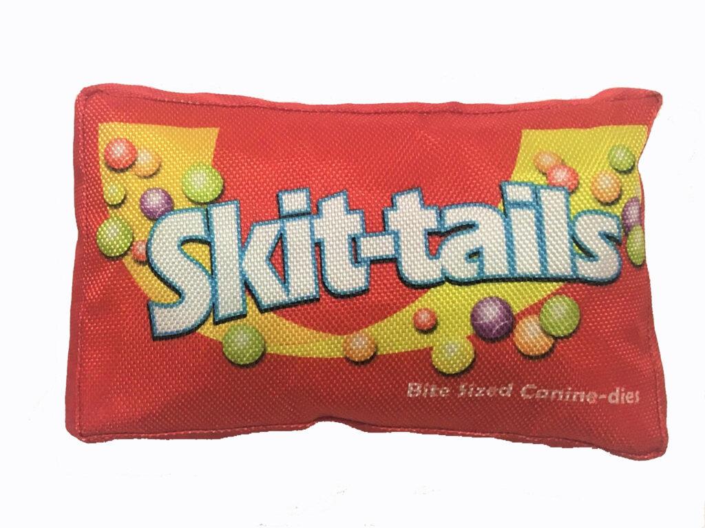 Fun Candy Plush Dog Toy - Skit-Tails