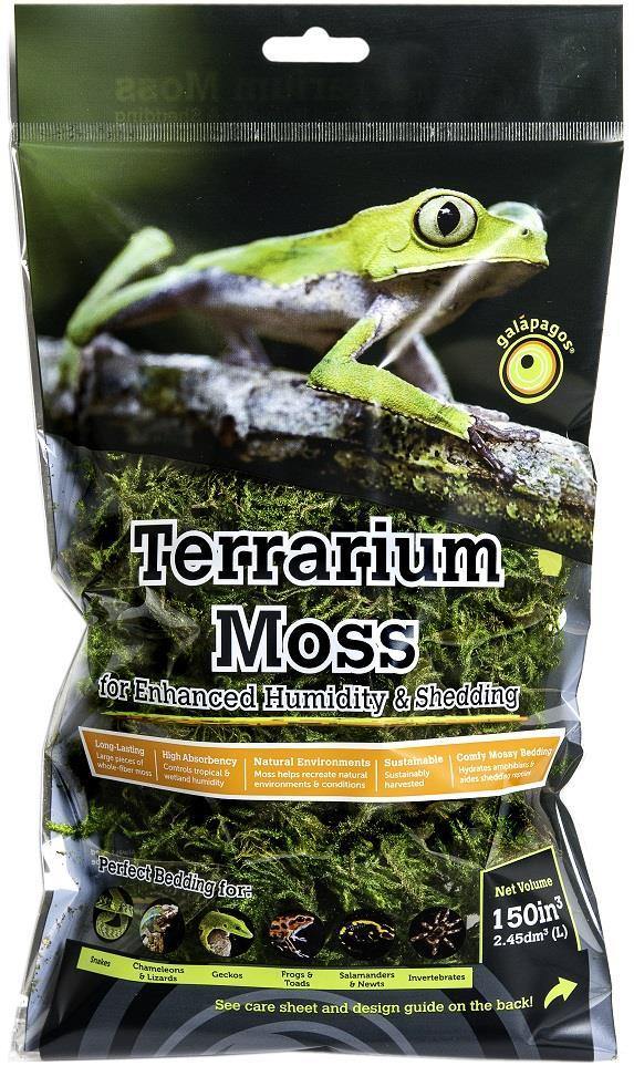 Galapagos Terrarium Moss - 150 Cubic in.