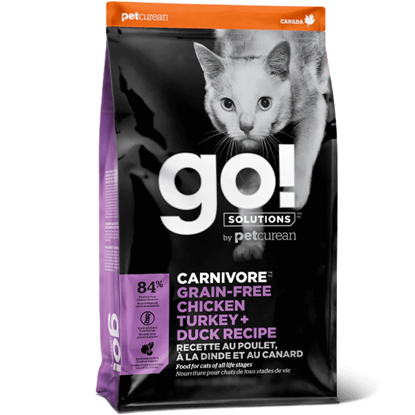 go! Carnivore Grain Free Chicken, Turkey & Duck Cat Food