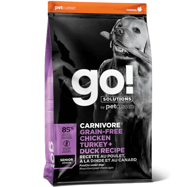 go! Dog Carnivore Grain Free Chicken, Turkey & Duck Senior