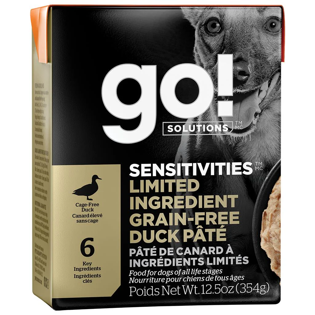 Go! Sensitivities Duck Recipe for Dogs 354g