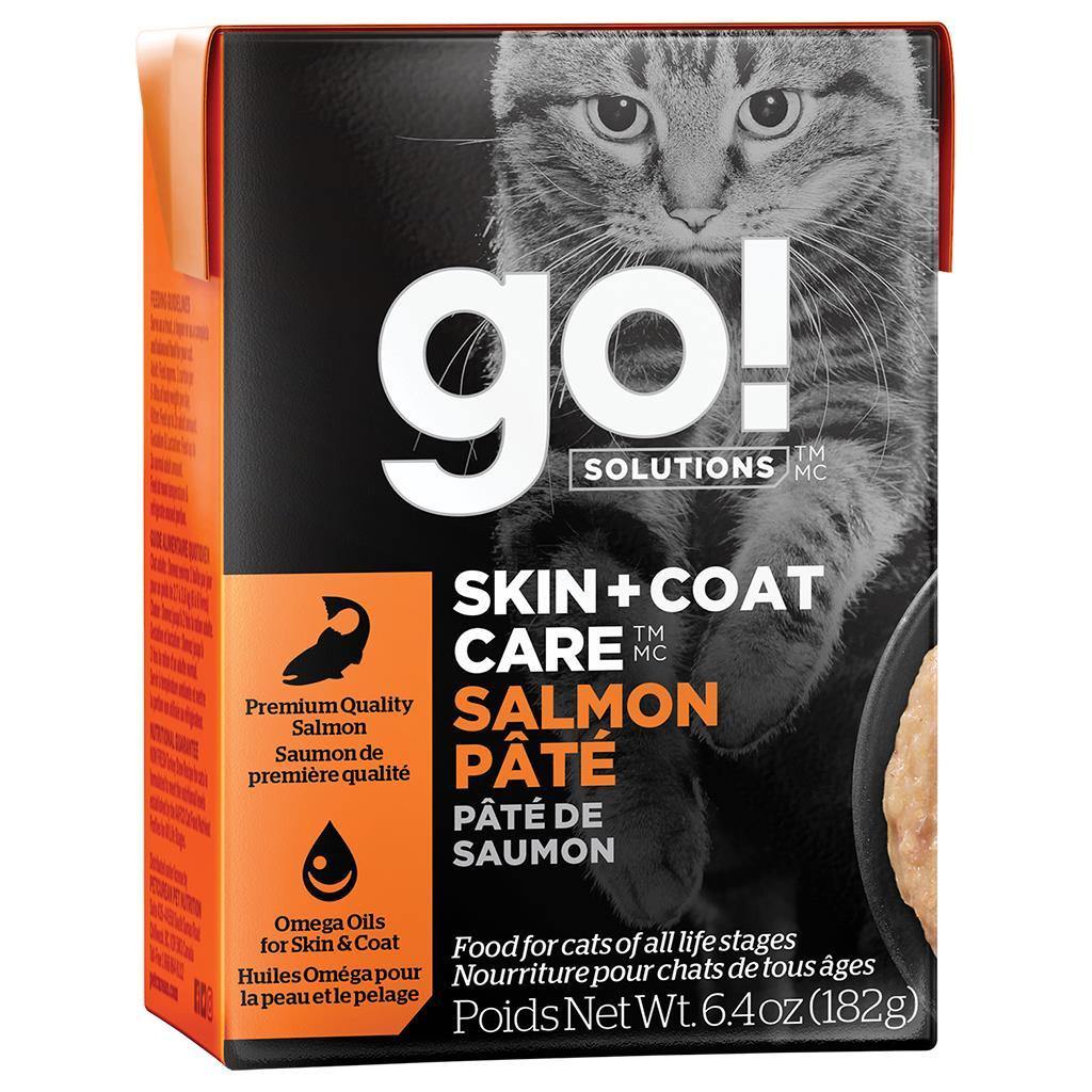 go! Skin & Coat Salmon Pate Cat Food - 182 g