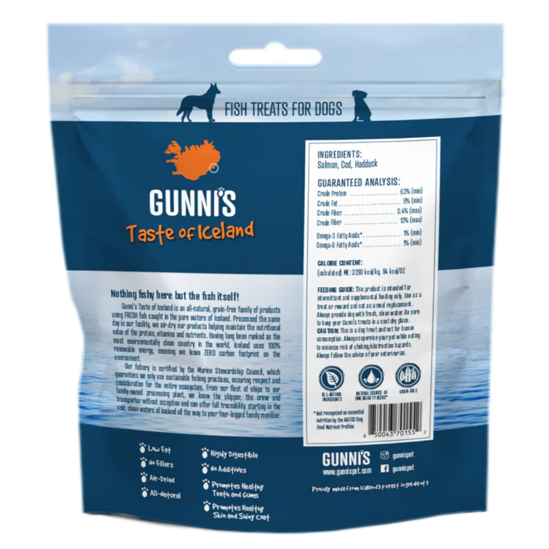 Gunni's Salmon Baby Bites Dog Treats 71g - Image 2