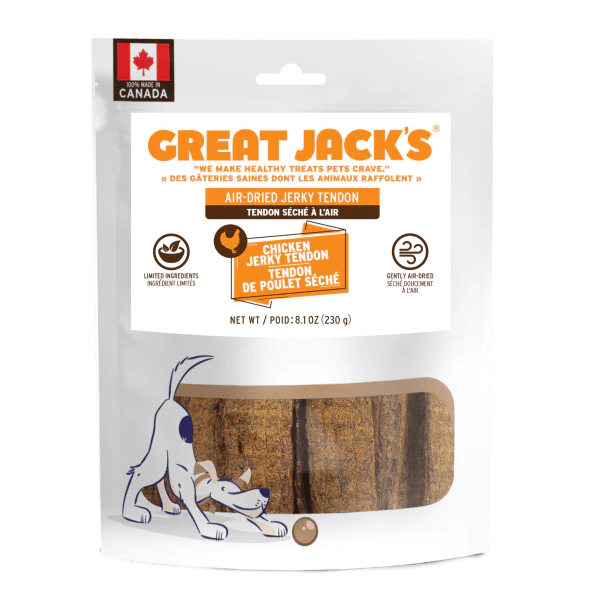 Great Jack's Chicken Jerky Tendon