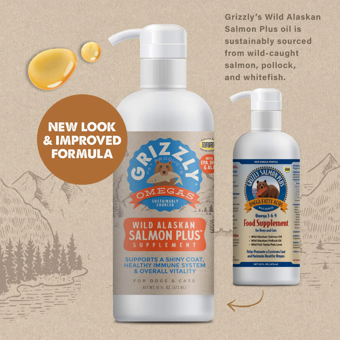 Grizzly Salmon Plus Supplement 474ml - Image 3