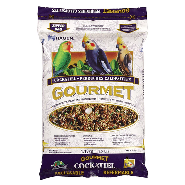 Hagen Gourmet Seed Mix for Cockatiels & Small Hookbills - 1.13 kg