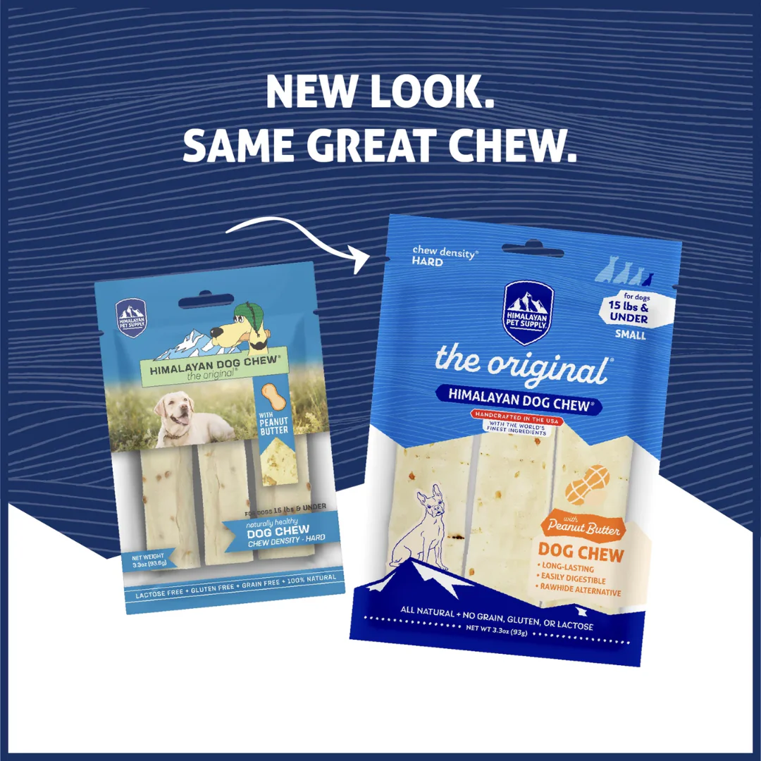 The Original Himalayan Dog Chew with Peanut Butter Small 3-Pack 93g - Image 3