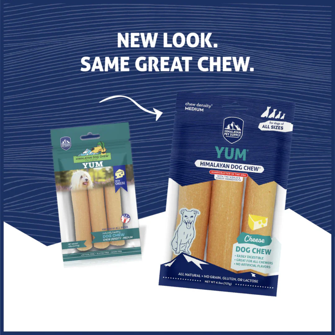 Himalayan Dog Chew Yum with Cheese 3-Pack 127g - Image 3