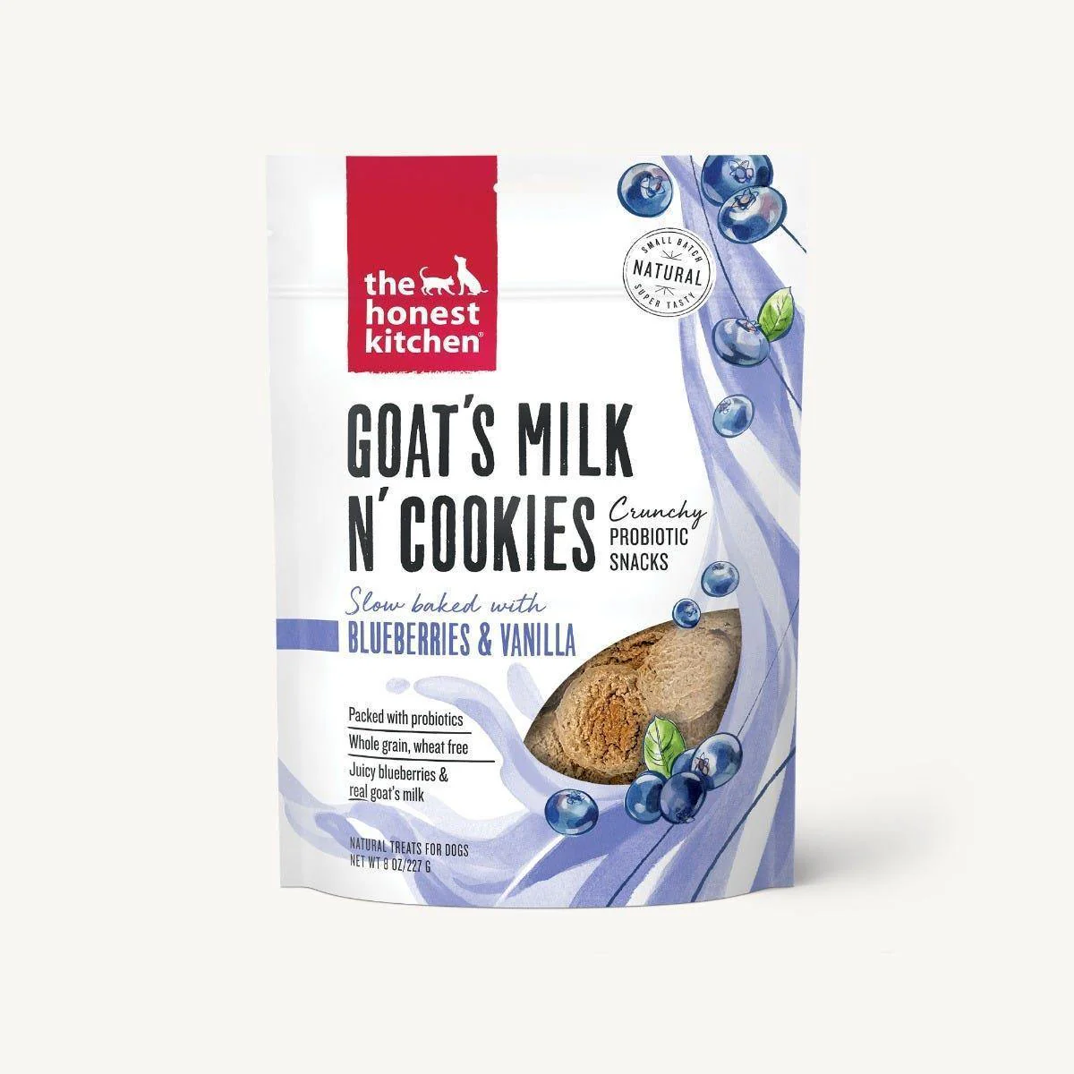 Honest Kitchen Goat's Milk n' Cookies - Blueberry & Vanilla 227g